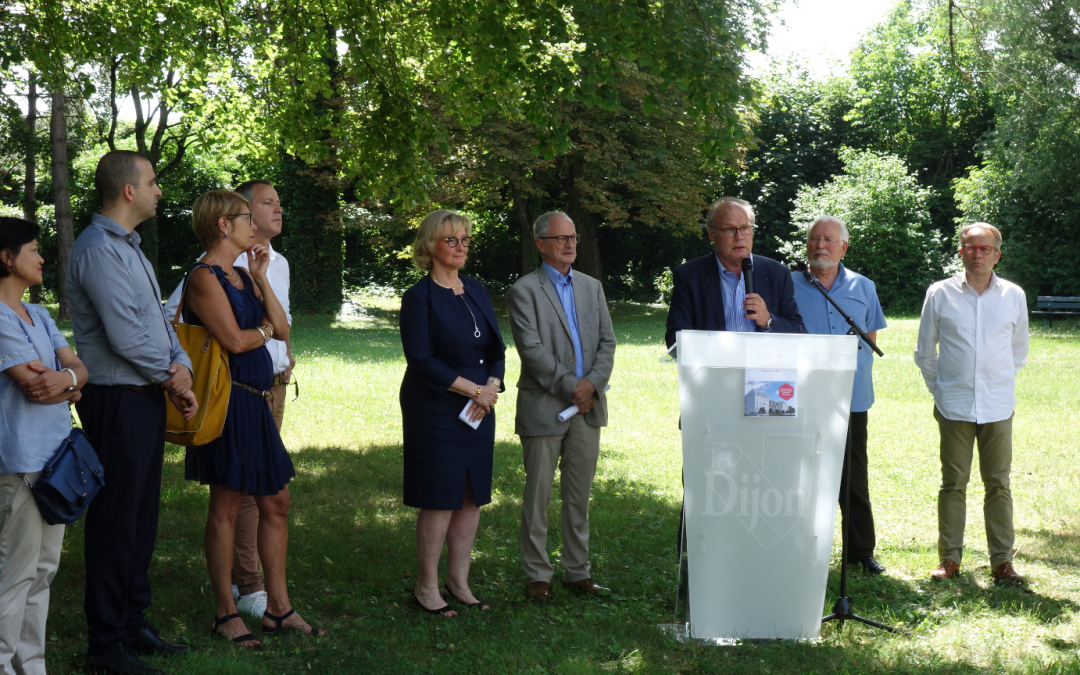 Articles de presse – Pose de première pierre – Résidence sociale Abrioux à Dijon